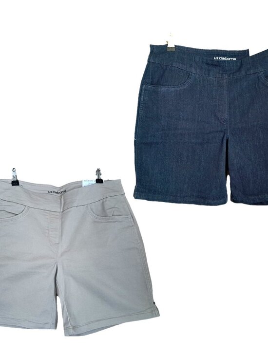 Liz Claiborne Pants - TWO Pairs Liz Claiborne COMFORT STRETCH Classic Shorts Size 12 NWT